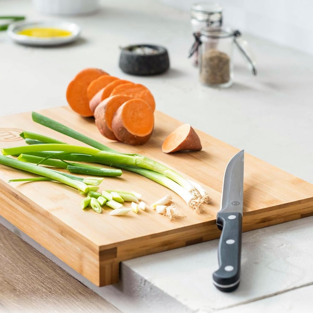 Masterchef Bambus-skærebræt 38,5 x 26,5 x 2 cm - Kendt fra MasterChef Danmark