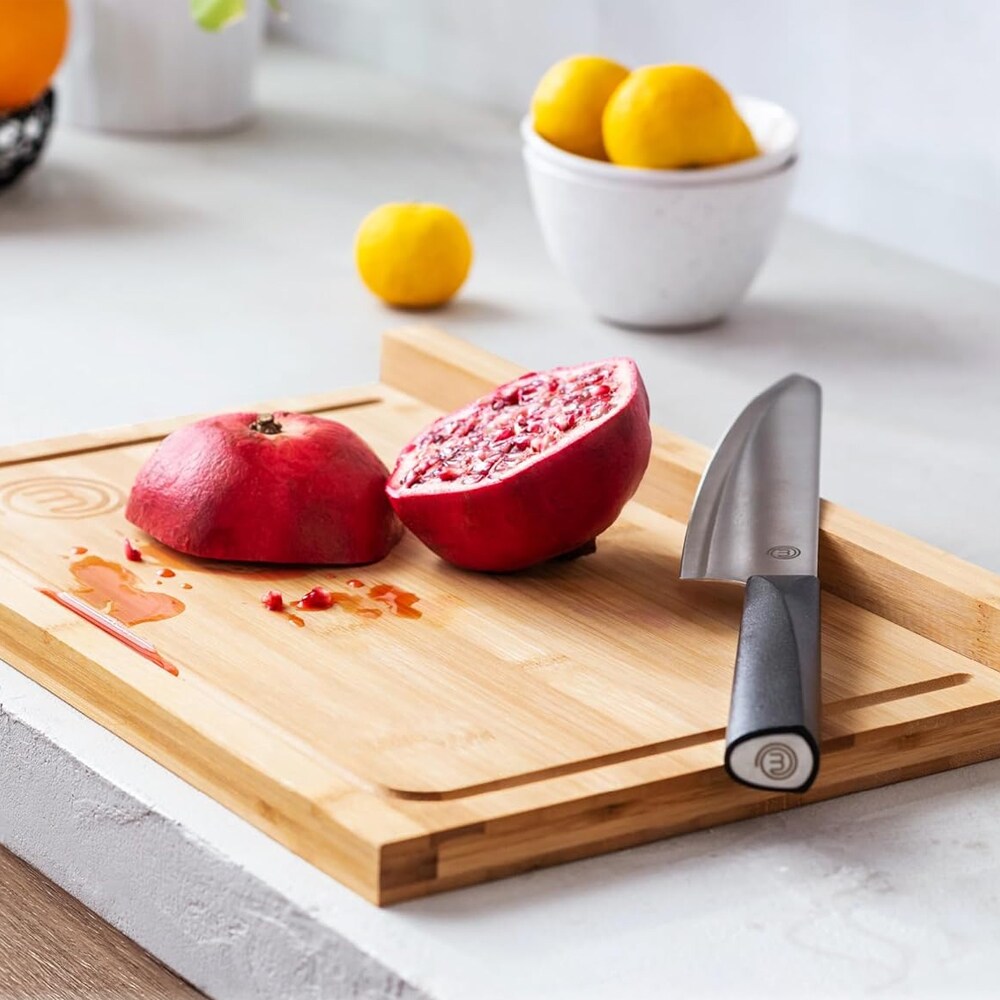 Masterchef Bambus-skærebræt 38,5 x 26,5 x 2 cm - Kendt fra MasterChef Danmark