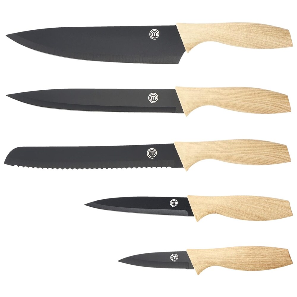 Masterchef Natural Knivsæt med 5 knive - Kendt fra MasterChef Danmark