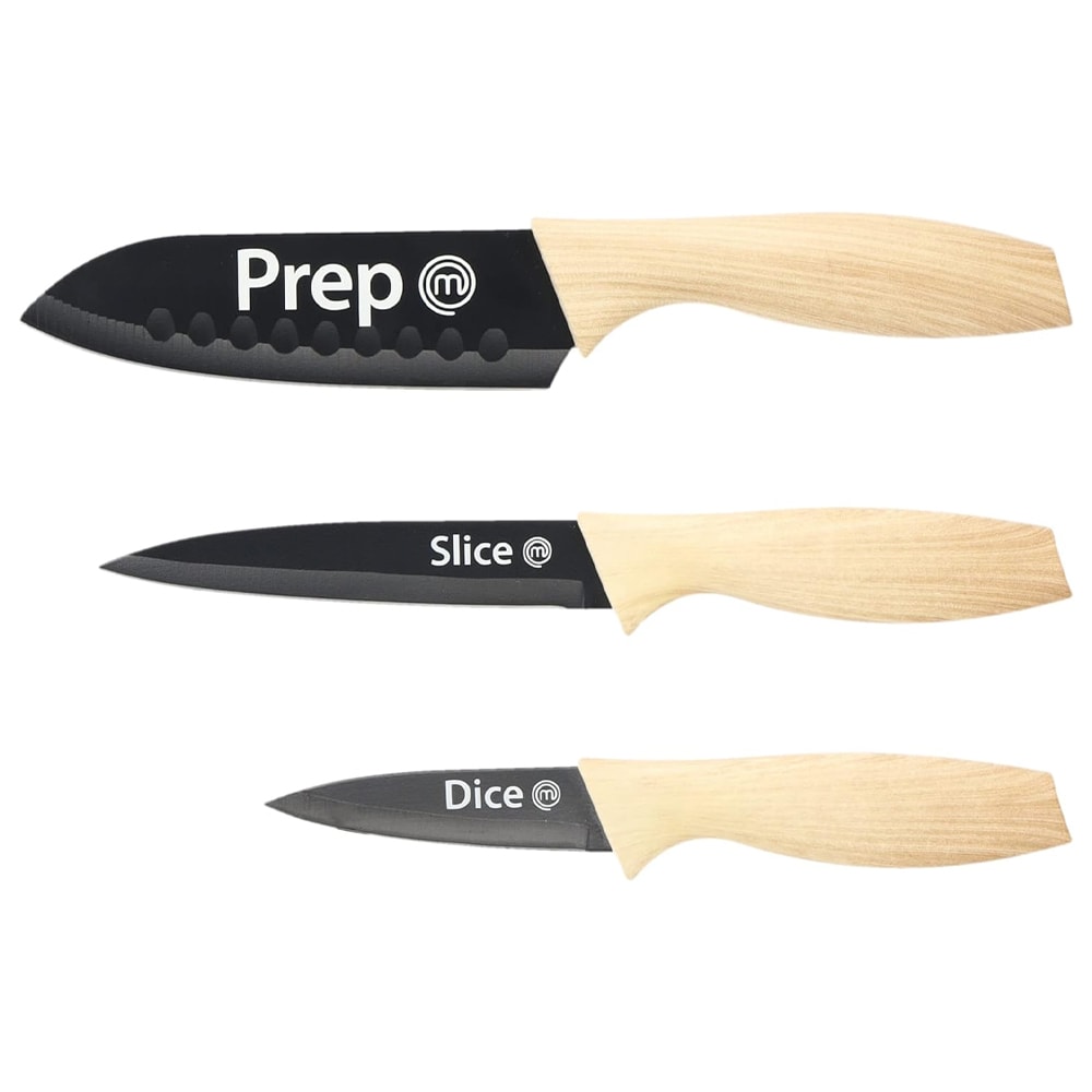 Masterchef Natural Knivsæt med 3 knive - Kendt fra MasterChef Danmark