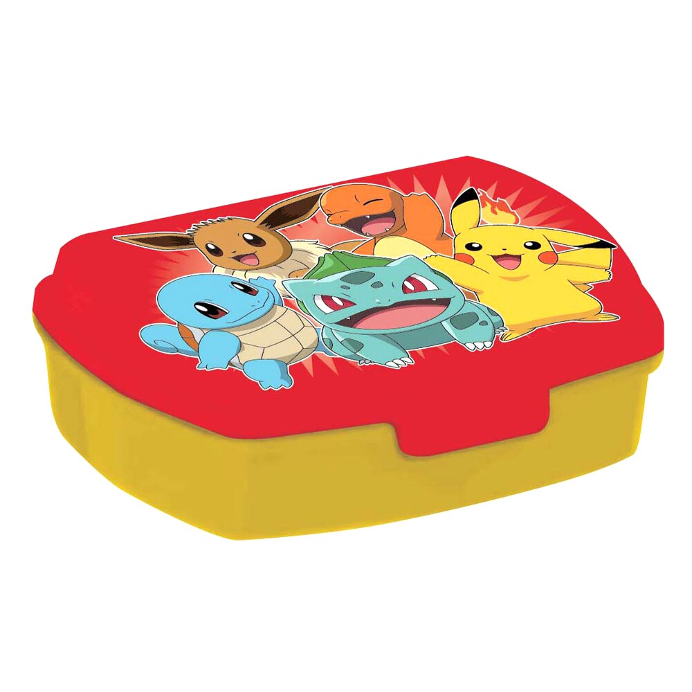 Pokemon madkasse, kompakt og farverig