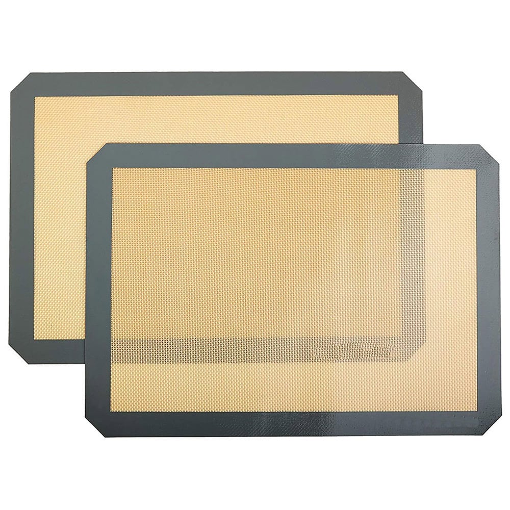 Silikonebagemåtte 42x29,5cm 2-pak