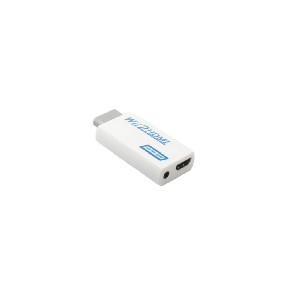 Raptor HDMI-adapter til Nintendo Wii med 3,5 mm lydudgang