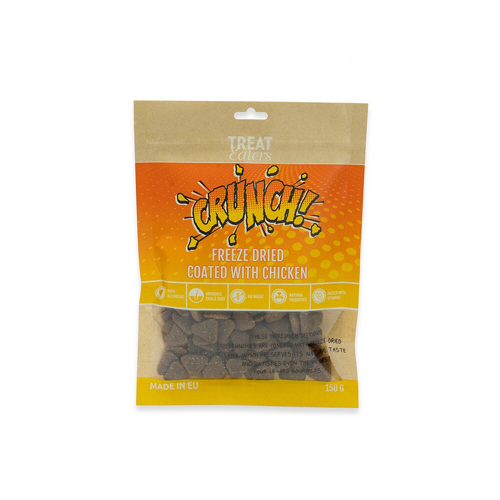 Treateaters Crunchers hundegodbidder med kylling 150g