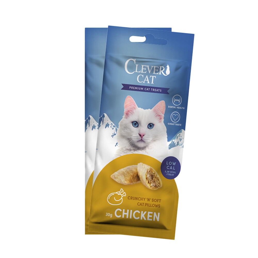 Kattegodbidder med kylling - Treateaters Cat Pillows 30 g