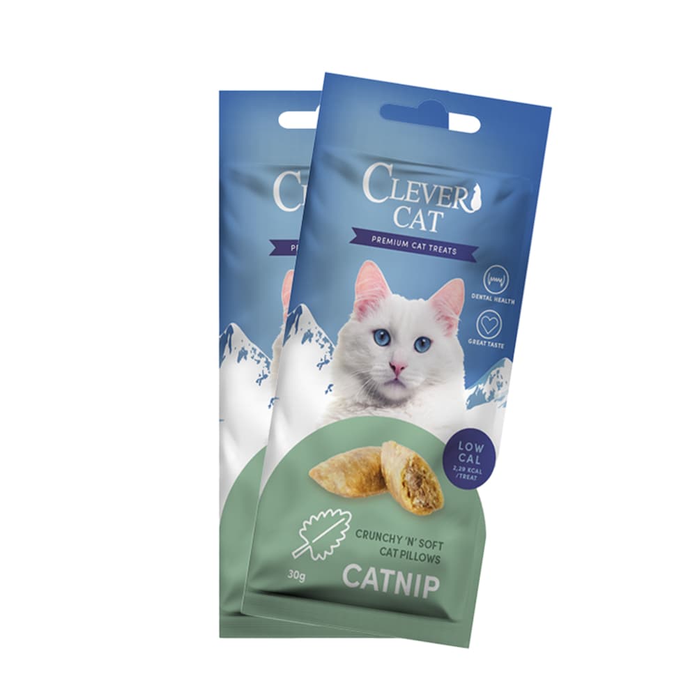 Kattegodbidder med kattemynte - Treateaters Cat Pillows 30 g