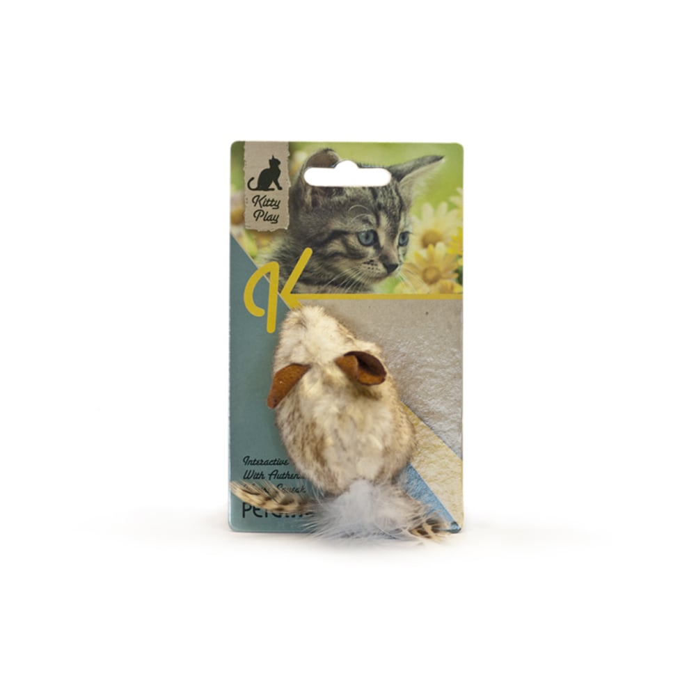 Kattleksak Kitty Play Squeaking Tail - mus med pibende lyd