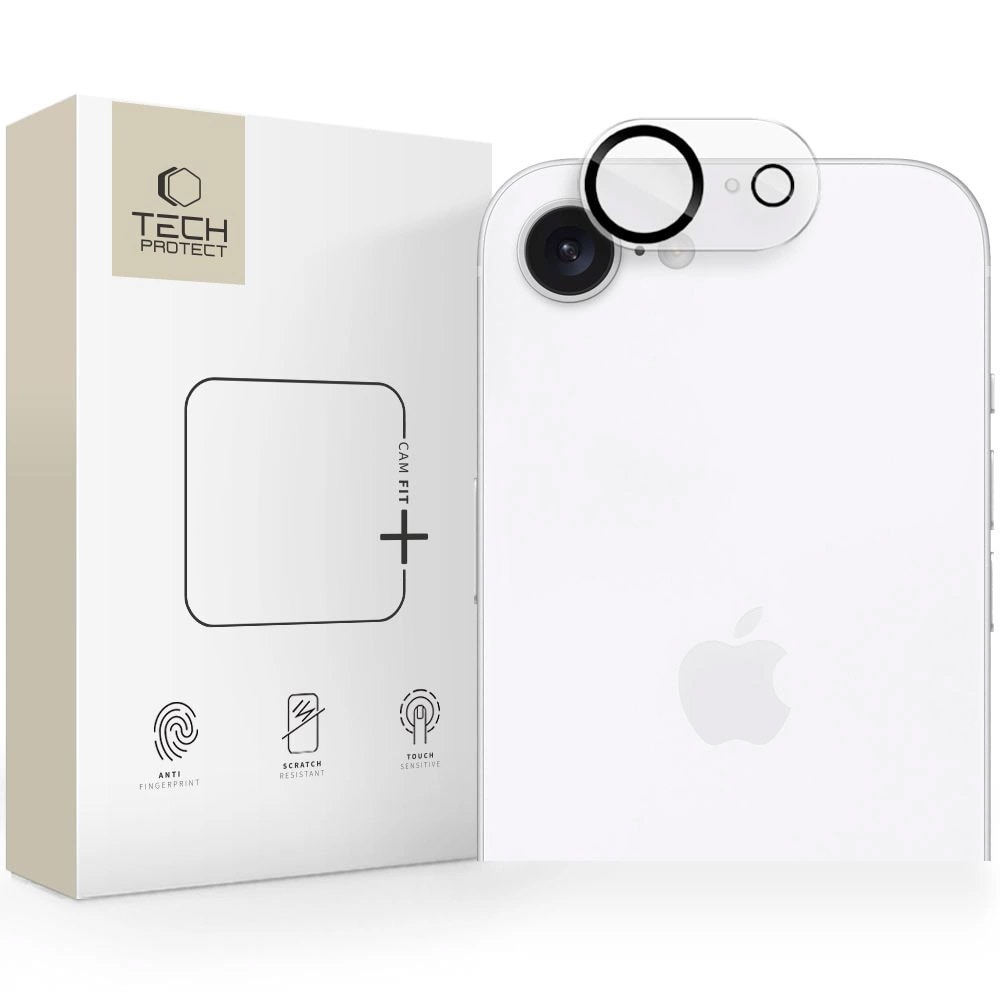 Tech-Protect Cam Fit+ kameraovertræk til iPhone 16e