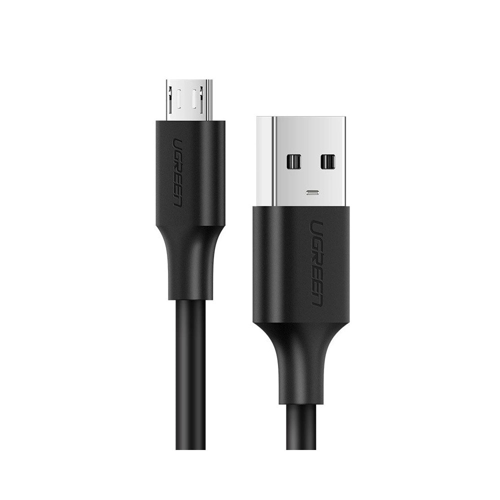 Ugreen USB-kabel USB til microUSB 2m - Svart