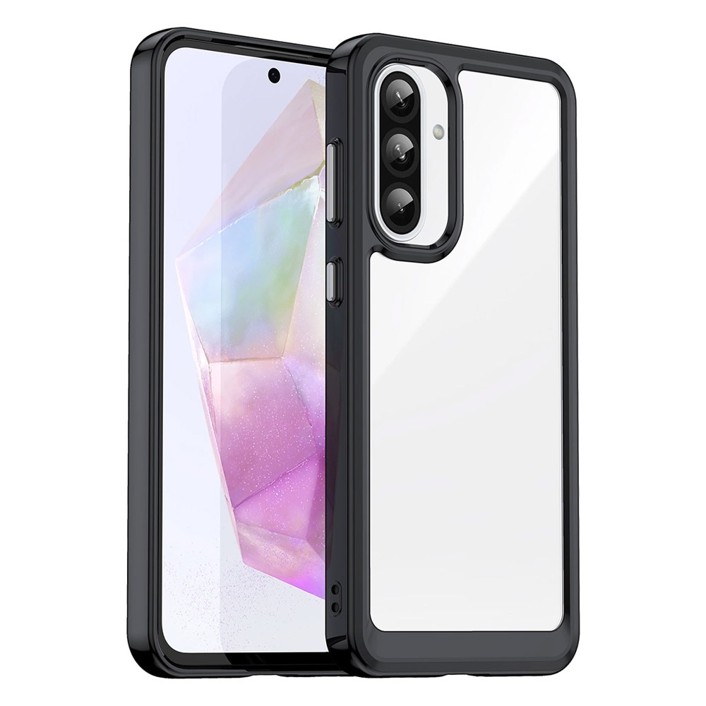Outer Space Shell med svart-ramme til Samsung Galaxy A56