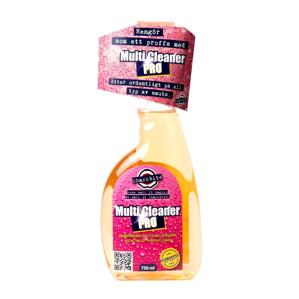 Sharkbite Multi Cleaner PRO 750 ml - højkoncentreret universalrengøringsmiddel til hårdt snavs