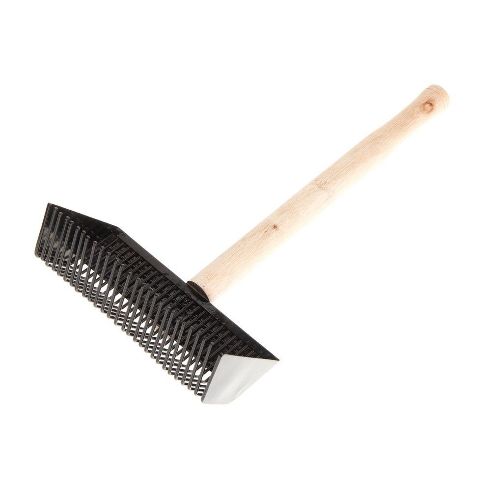 Marjukka Pro Harvester bærerive - 53 cm - Jern og valnød