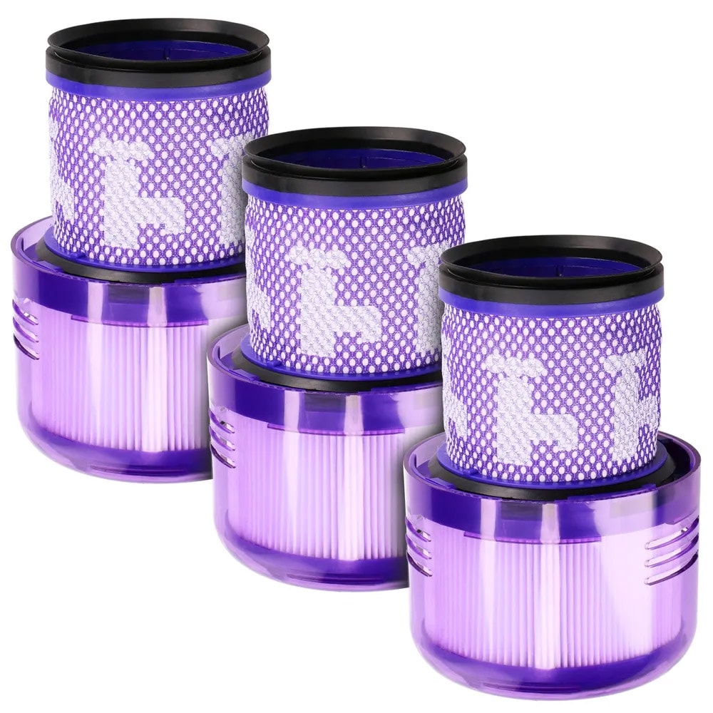 Extralink filter til Dyson V11 / SV14 / SV15 / SV16 / SV17 - 3-pak - vaskbare udskiftningsfiltre