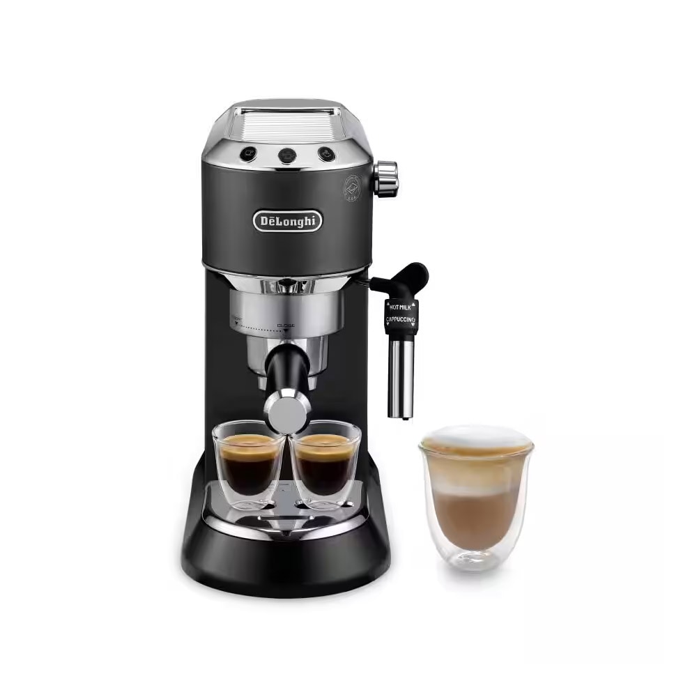 DeLonghi Dedica Style EC685.BK - espressomaskine - manuel - 15 bar - 1300 W - Svart
