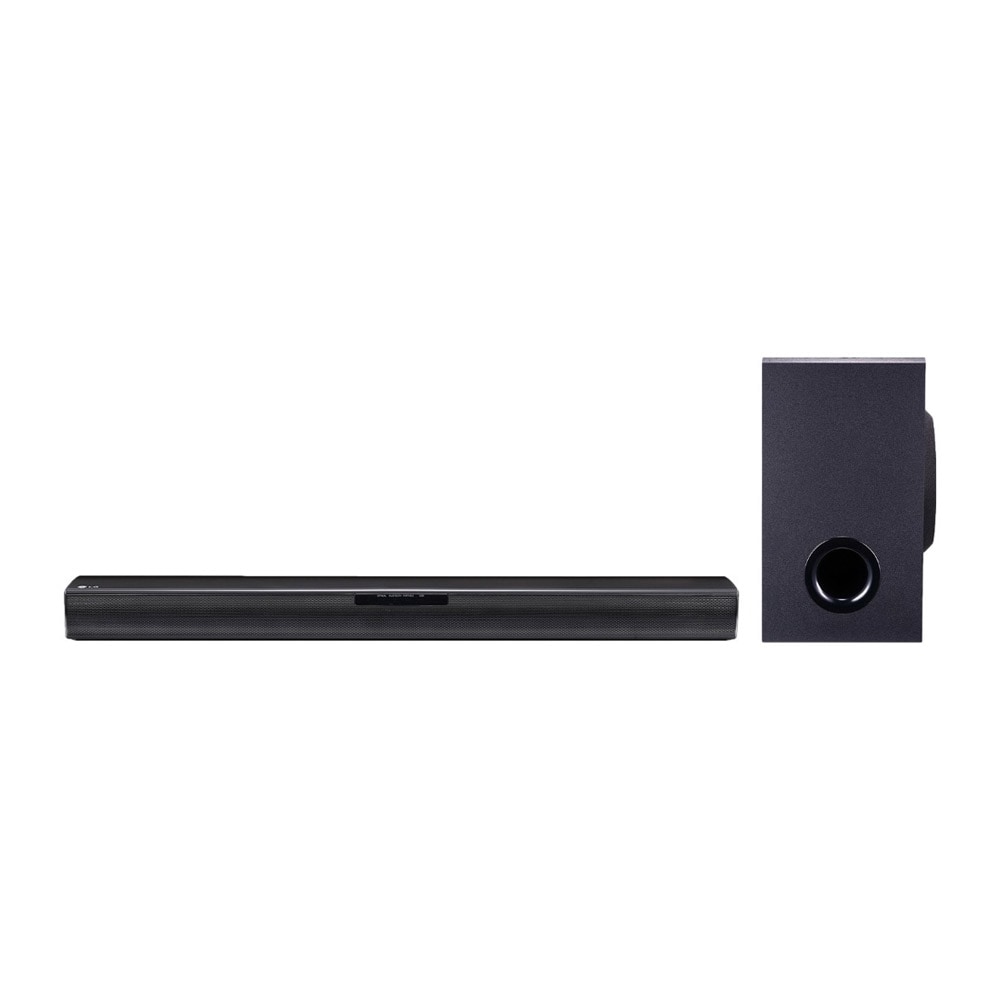LG SQC1 - 2.1 kanaler - 160 W - Bluetooth - Optisk indgang - Trådløs subwoofer