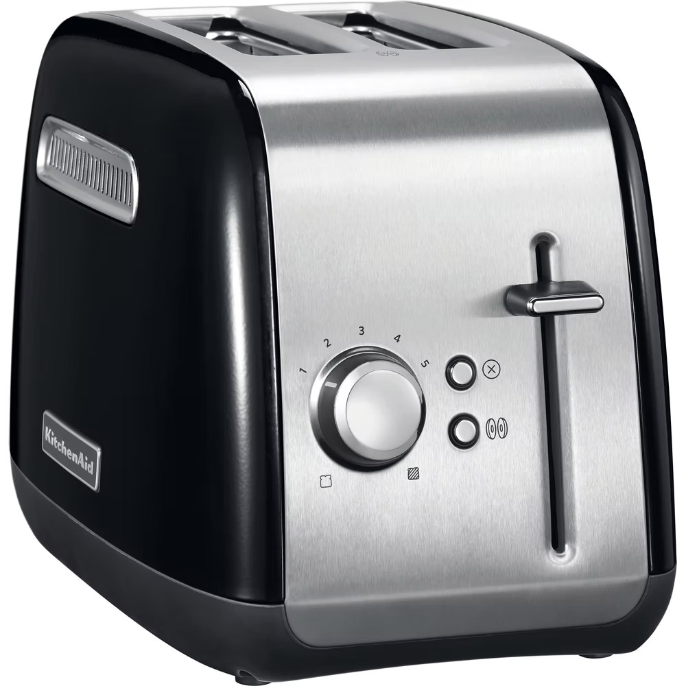 KitchenAid 5KMT2115EOB - 2 skiver - 1100 W - 5 ristningsniveauer - Bagelfunktion - Metal