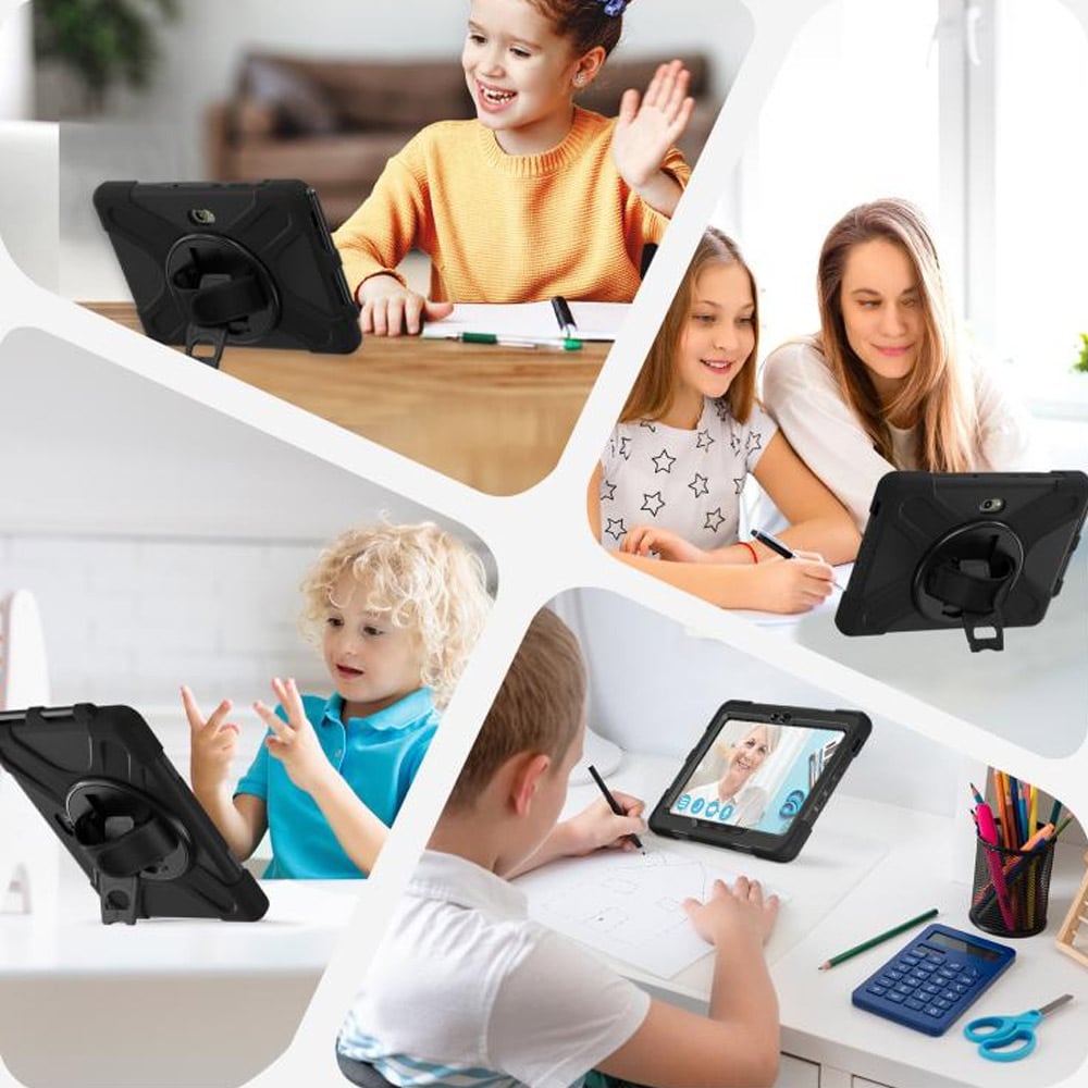 Beskyttelsescover til Samsung Galaxy Tab Active Pro T540 / T545 / Tab Active4 Pro - Sort