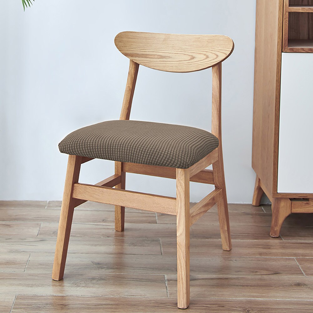 Elastisk stolebetræk - Khaki