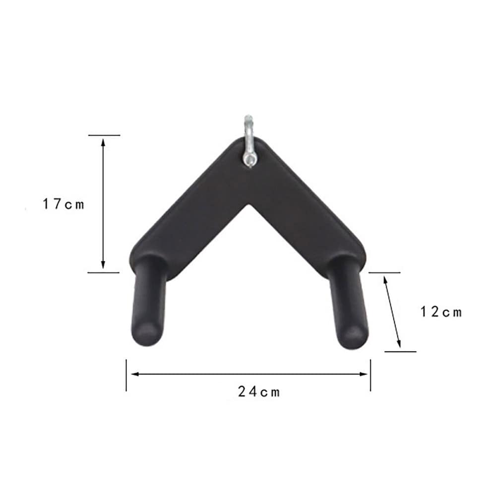 Pull down-stang i stål og PVC - til kabelmaskine og hjemmegym