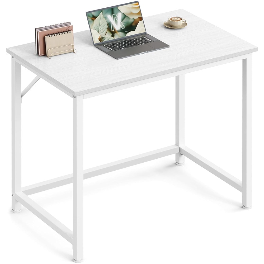 Lille skrivebord 80x50x75cm - Hvid