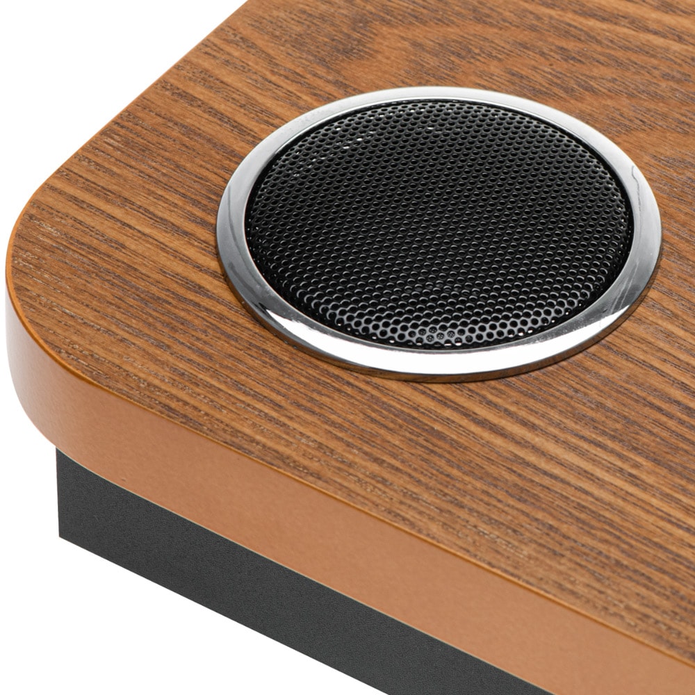 Pladespiller med USB-optagelse, Bluetooth og tre hastigheder