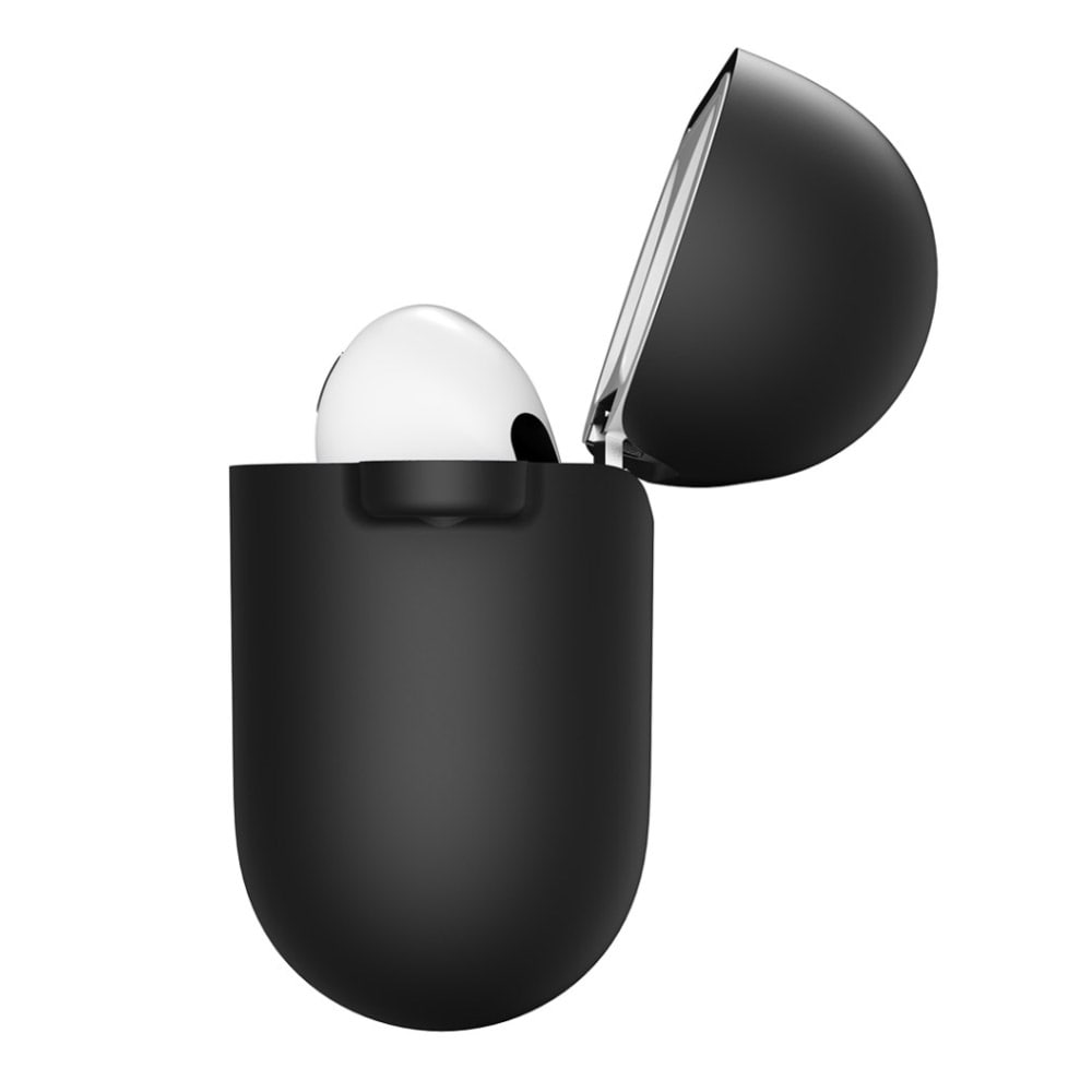 Keybudz PodSkinz HyBridShell Series hård skal til Airpods 3 - Sort