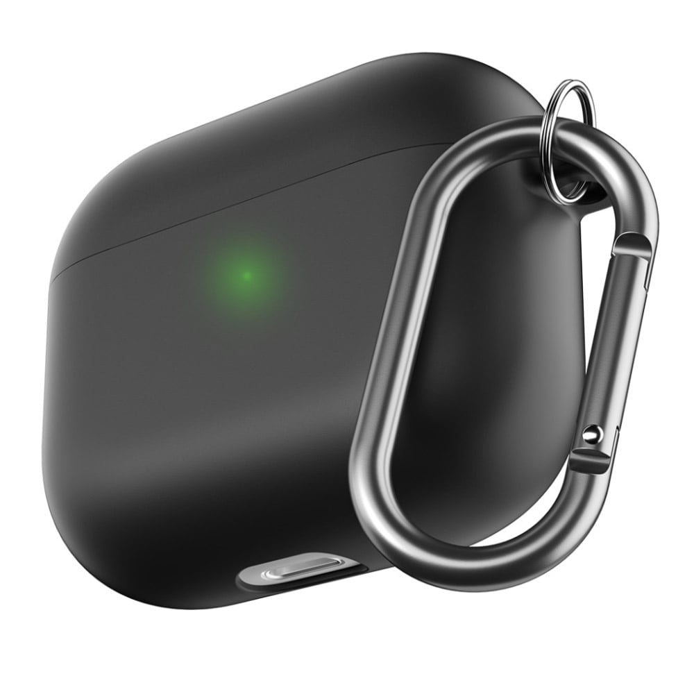 Keybudz PodSkinz HyBridShell Series hård skal til Airpods 3 - Svart