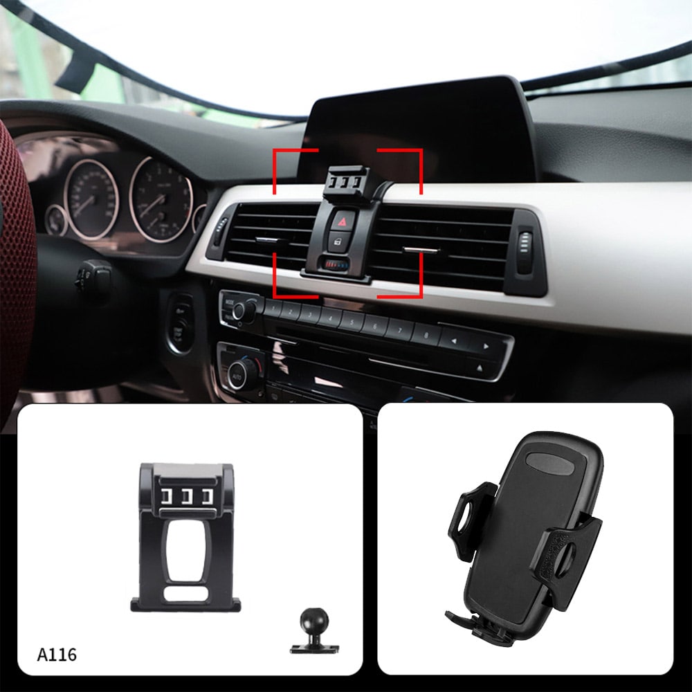 Mobilholder BMW 3-serie 2013-2019 / BMW 3-serie GT 2013-2020 F30 / F31 / F34