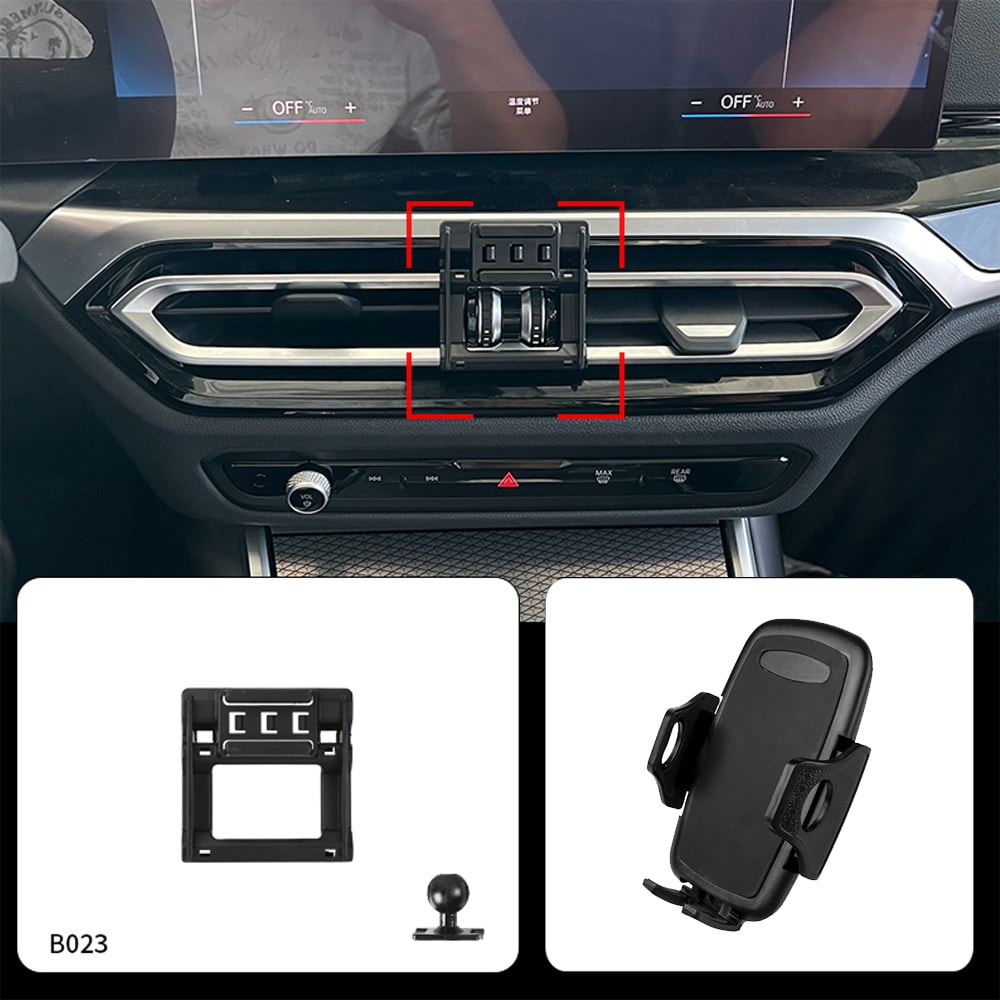 Mobilholder BMW 3-serie 2023-2024 / BMW i3 / i4 2022 G20 / G21 / I01 / G26 BEV