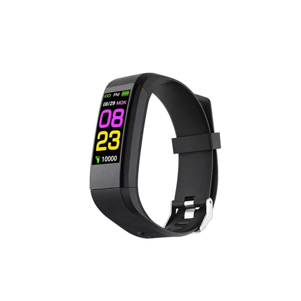 Denver BFH-147MK2 aktivitetsbånd med pulsmåler og farvedisplay - Sort