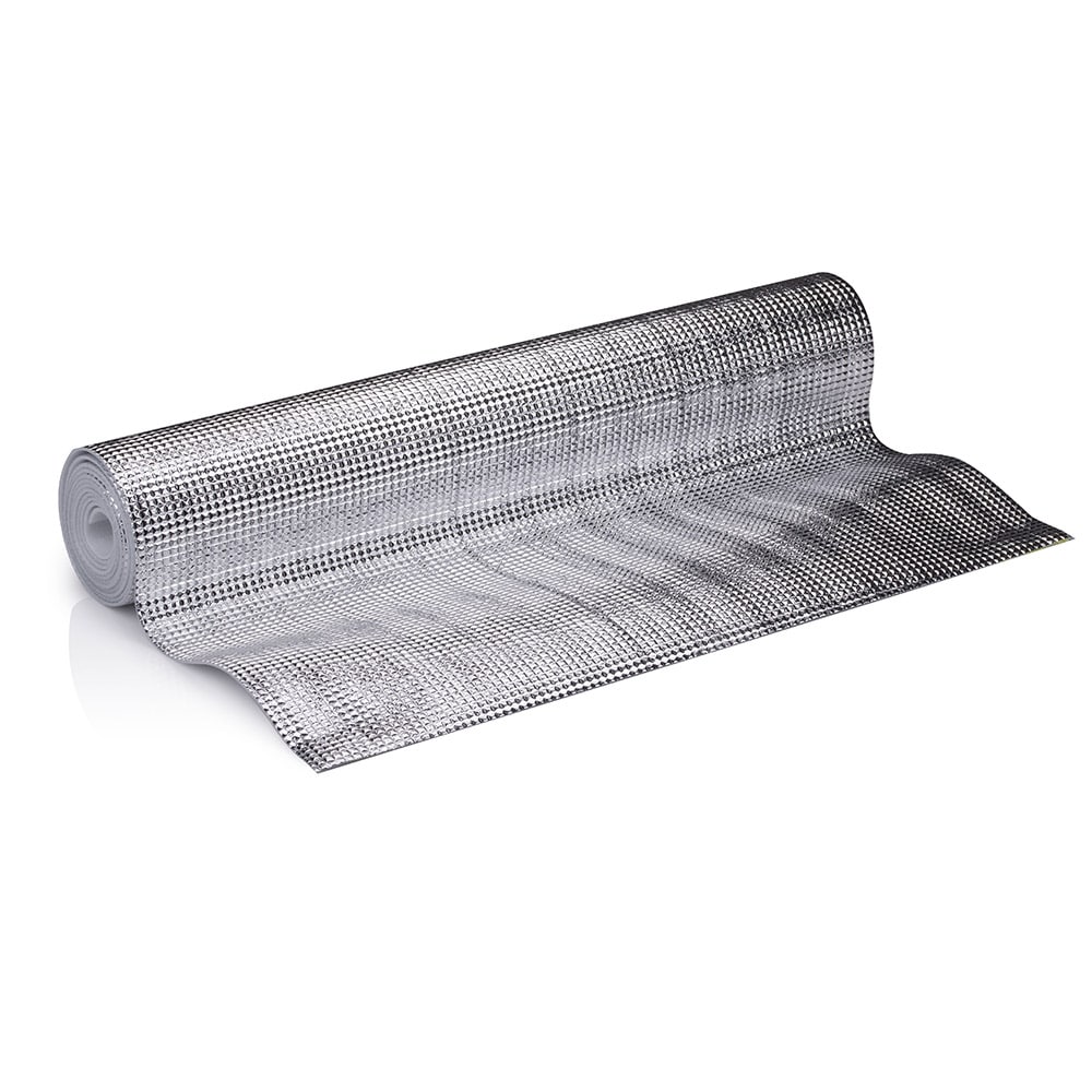 Varmereflekterende radiatorfolie 250 × 50 cm - energibesparende isolering