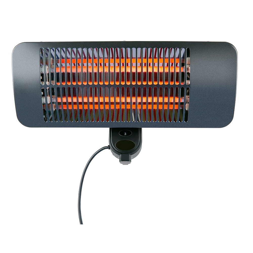 Elektrisk terrassevarmer 650-2000W - effektiv opvarmning til udendørs brug