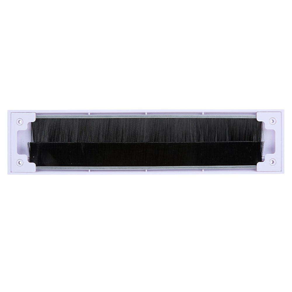 Brevkassebeskytter 34x8x1,5 cm i hvidt, vejrbestandigt materiale