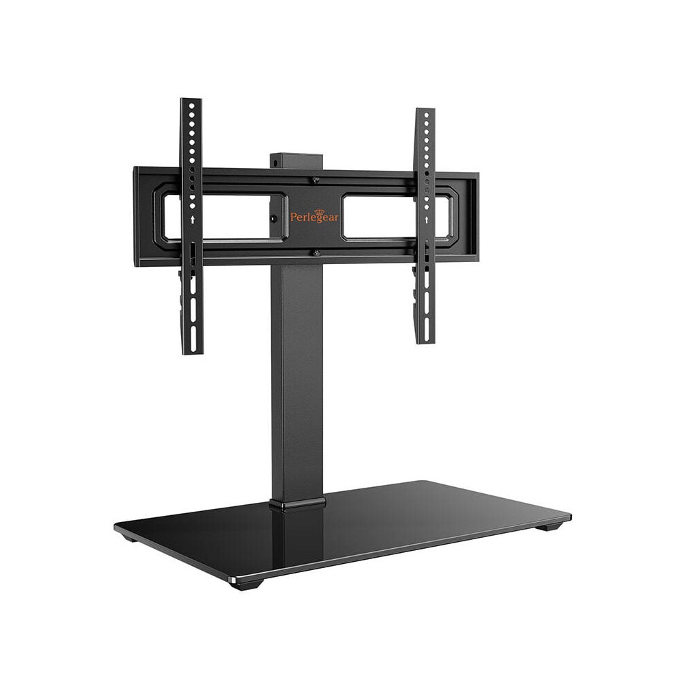 Justerbart bordstativ til tv 32-70" med glasfod - Perlegear PGTVS26-US