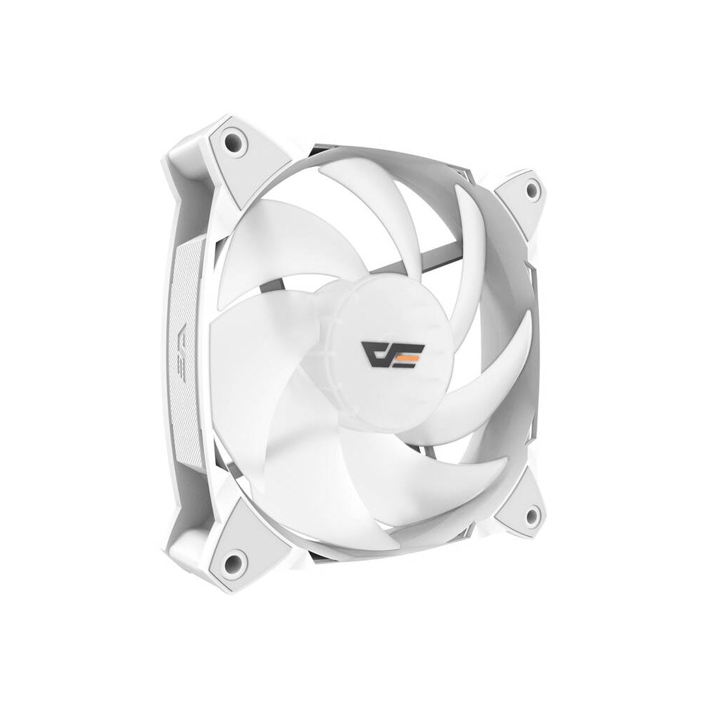 Darkflash Chassis Fan med ARGB 120mm - Hvid