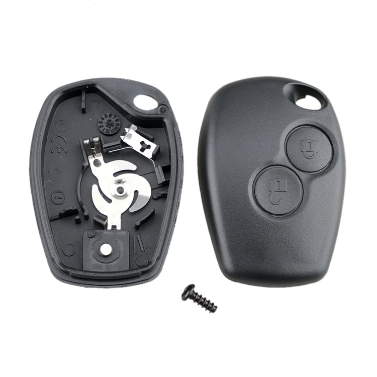 Nøgleskal Renault Modus / Clio / Kangoo / Twingo - 2 knapper
