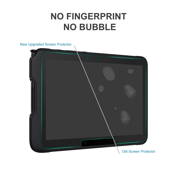 Skærmbeskytter i hærdet glas til Samsung Galaxy Tab Active4 Pro