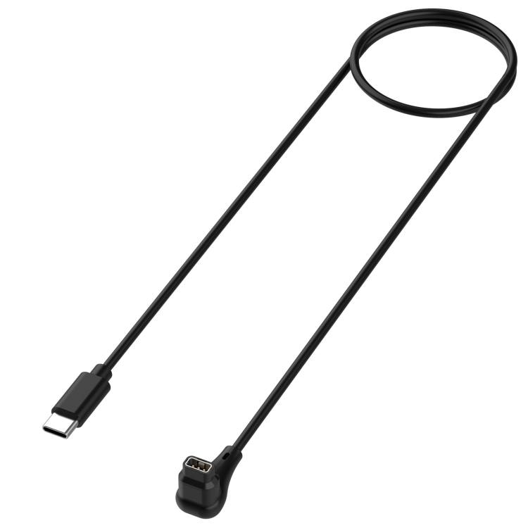 Opladningskabel med USB-C til Coros Pace Pro 1m - Svart