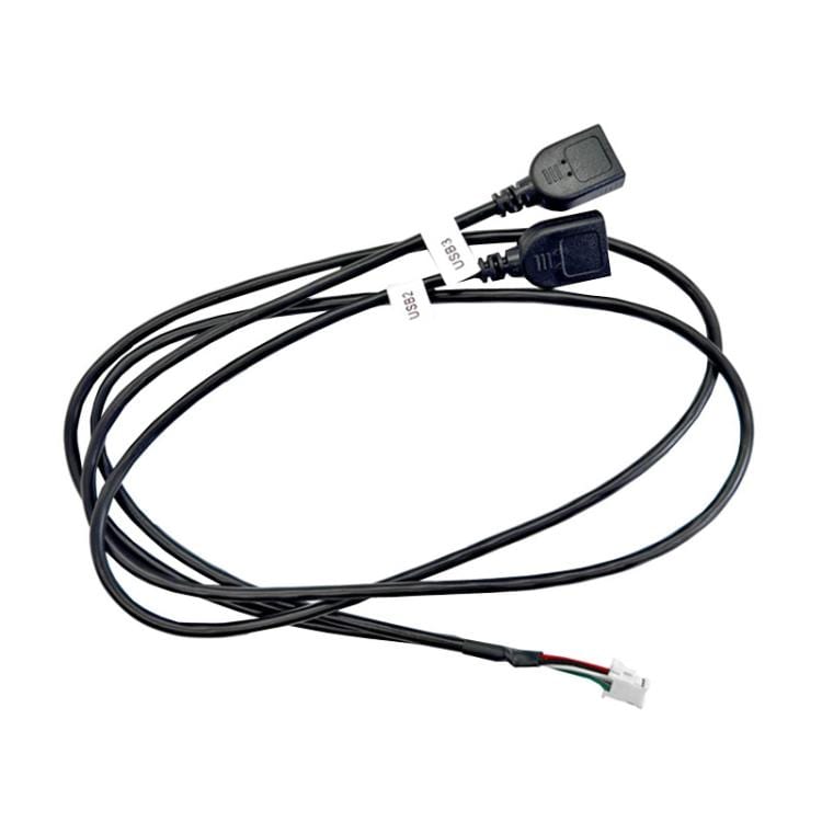 USB-kabel 6-polet med dobbelt stik til Android-bilskærm - 75 cm