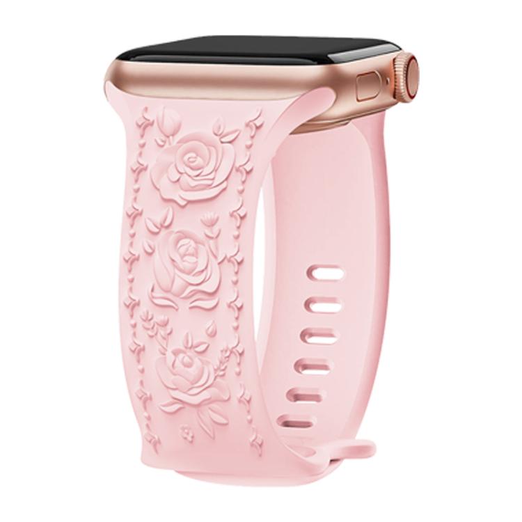 Silikonerem til Apple Watch – 44/45/46/49 mm – Pink