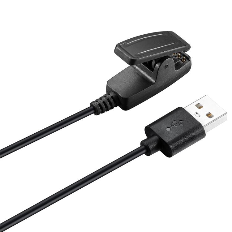 Magnetisk USB-oplader til Garmin Forerunner – sort