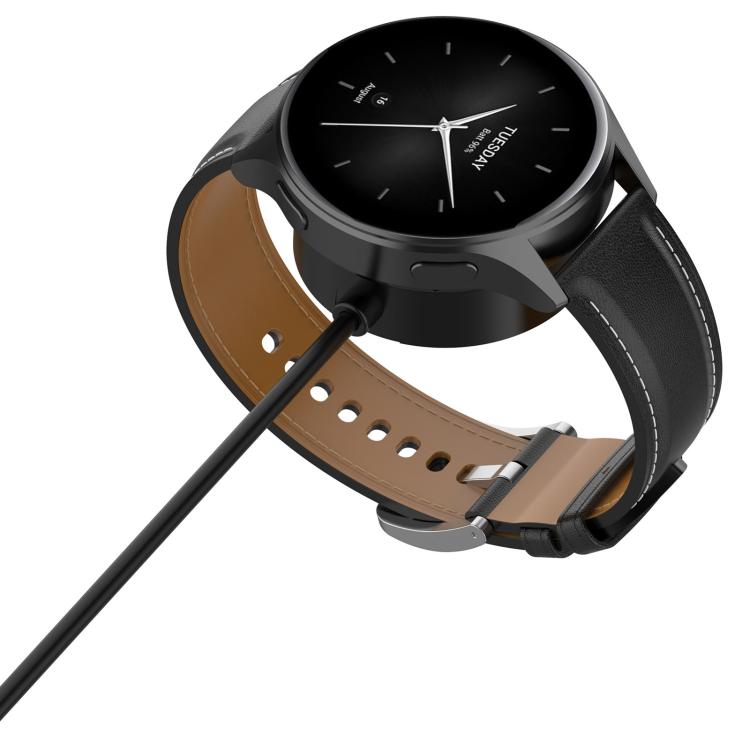 Magnetisk USB-oplader til Xiaomi Watch S4 / S3 / S2 1m - Sort