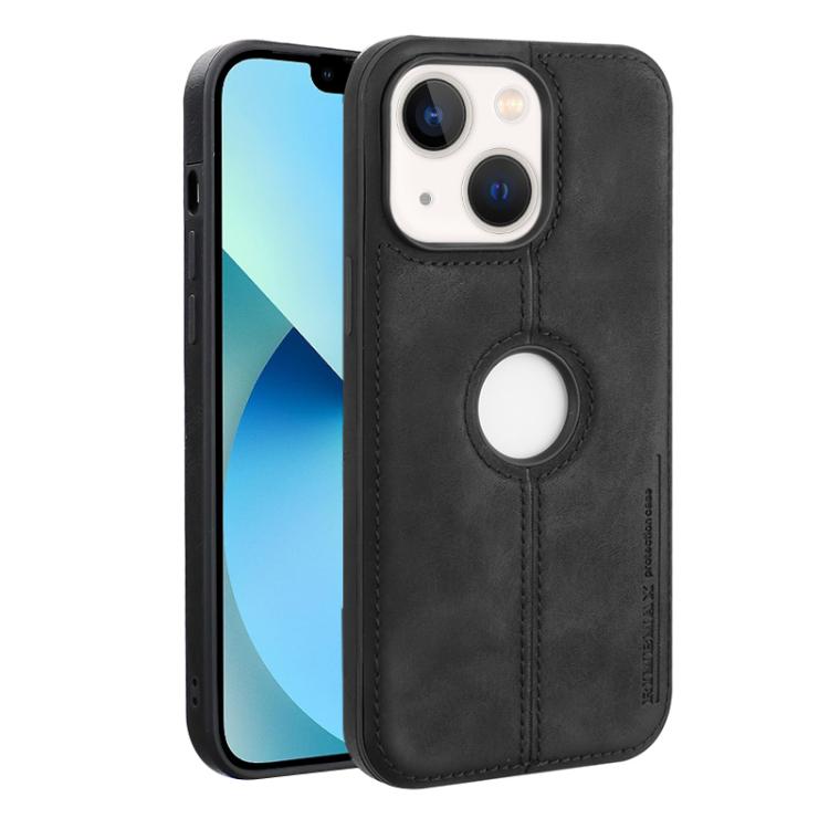 Kunstlæderskal til iPhone 13 - Svart