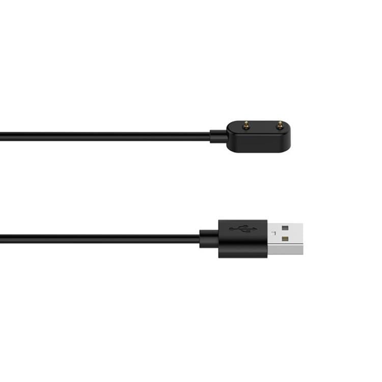 Magnetisk USB-oplader til Huawei Band 10 / 9 / 8 - 1 m, sort