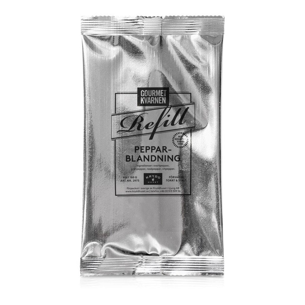 Gourmet Mill Refill Pebermix 180g