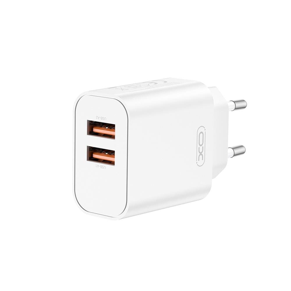 XO USB-oplader med 2xUSB 2.4A