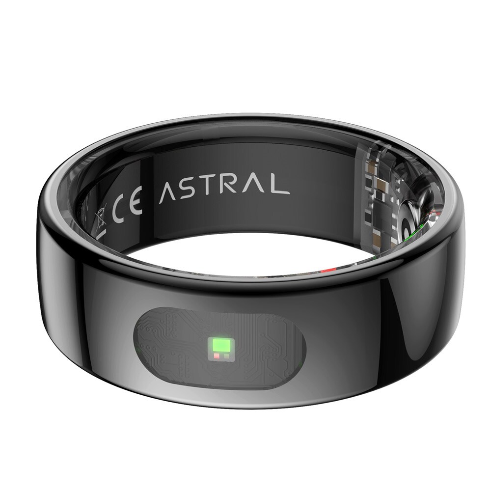 Forever Smartring Astral SR-100 Svart - Størrelse 12