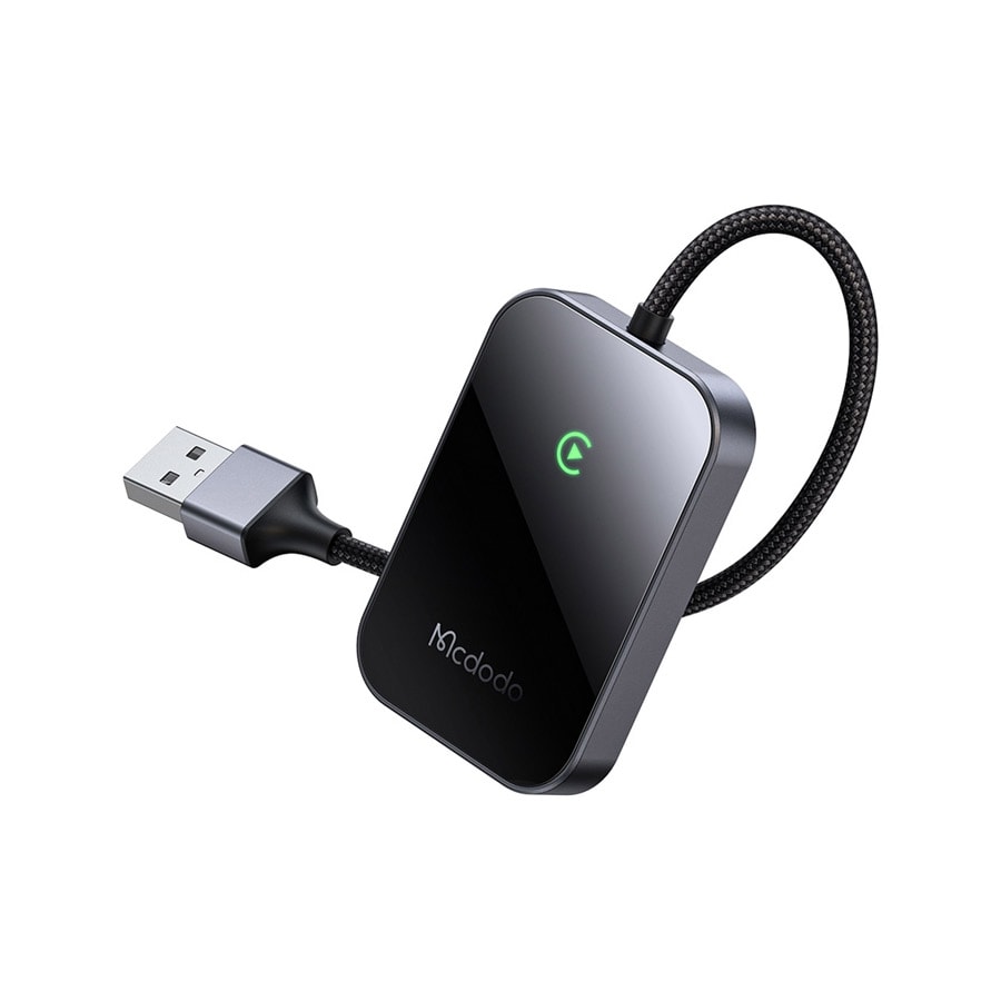 Trådløs CarPlay-adapter med USB - McDodo CA-7210, 2,4/5,8 GHz Wi-Fi-understøttelse
