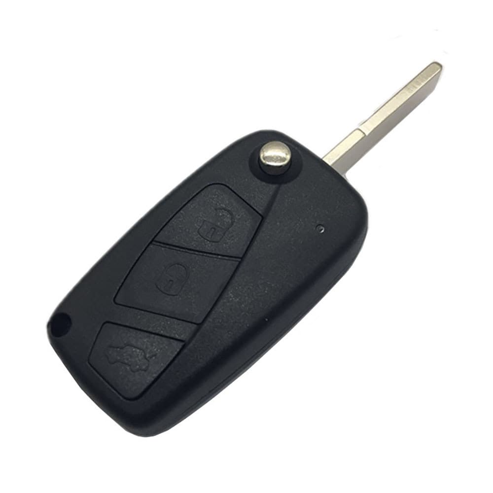 Bilnøgleskal med 3 knapper til Fiat