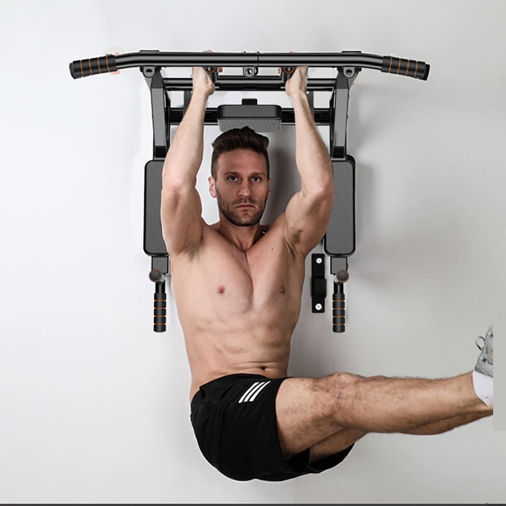 Vægmonteret pull-up-stang – 93 x 72 x 48 cm – Dead hang / grebsstyrke – sundhed